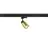 SLV Schienenstrahler Puri 2.0 3-Phasen Aluminium Schwarz Gold | Geeignet für 1x GU10 - Dimmbar