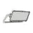 Ledvance LED-Scheinwerfer Max Radial 25 Aluminium Grau 600W 85300lm 25D - 730 Warmweiß | IP66 - Symmetrisch