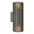 Nordlux Aludra Wandleuchte Seaside Anthrazit Up & Down | Geeignet für 2x E27