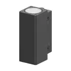 Ledvance Wandleuchte Urban Vario Aluminium Schwarz Up & Down 29W 2600lm - 822-827 CCT | IP65 